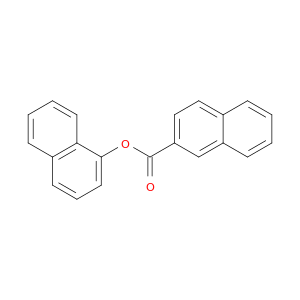 2-Naphthalenecarboxylic acid, 1-naphthalenyl ester