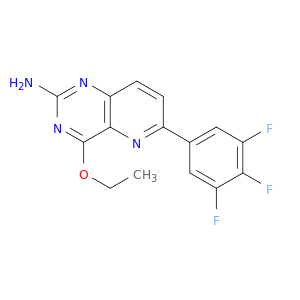 Pyrido[3,2-d]pyrimidin-2-amine, 4-ethoxy-6-(3,4,5-trifluorophenyl)-