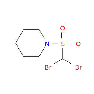 Piperidine, 1-[(dibromomethyl)sulfonyl]-