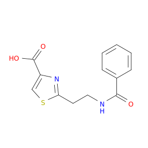 4-Thiazolecarboxylicacid, 2-[2-(benzoylamino)ethyl]-