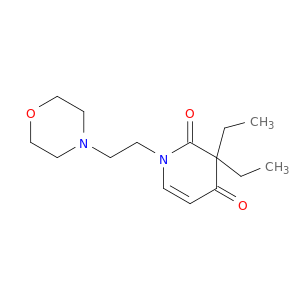 2,4(1H,3H)-Pyridinedione,3,3-diethyl-1-[2-(4-morpholinyl)ethyl]-