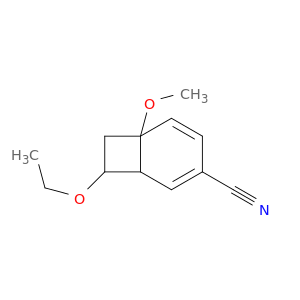 Bicyclo[4.2.0]octa-2,4-diene-3-carbonitrile, 8-ethoxy-6-methoxy-
