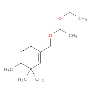 Cyclohexene, 1-[(1-ethoxyethoxy)methyl]-3,3,4-trimethyl-