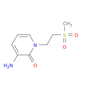 3-amino-1-(2-methanesulfonylethyl)-1,2-dihydropyridin-2-one