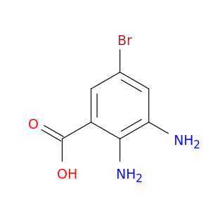 2,3-二氨基-5-溴苯甲酸