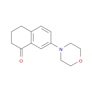 1(2H)-Naphthalenone, 3,4-dihydro-7-(4-morpholinyl)-