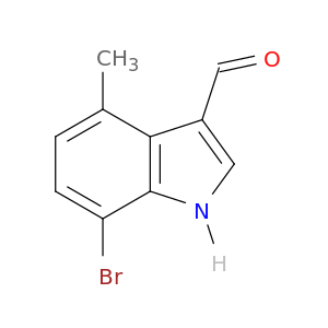 7-Bromo-4-methylindole-3-carboxaldehyde