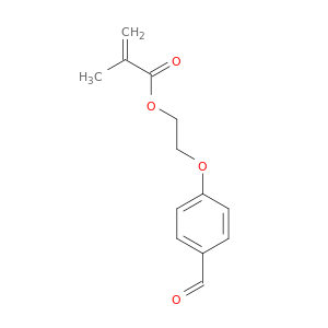 2-Propenoic acid, 2-methyl-, 2-(4-formylphenoxy)ethyl ester