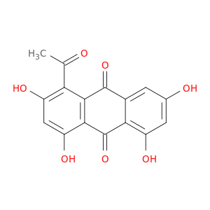 9,10-Anthracenedione,1-acetyl-2,4,5,7-tetrahydroxy-
