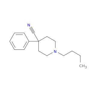 4-Piperidinecarbonitrile, 1-butyl-4-phenyl-