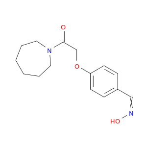 1H-Azepine, hexahydro-1-[[4-[(hydroxyimino)methyl]phenoxy]acetyl]-