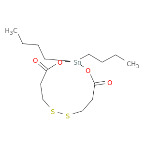1,3-Dioxa-7,8-dithia-2-stannacycloundecane-4,11-dione, 2,2-dibutyl-
