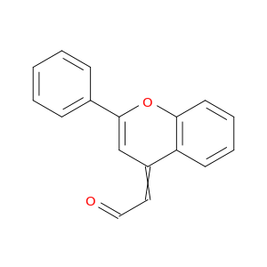 Acetaldehyde, (2-phenyl-4H-1-benzopyran-4-ylidene)-