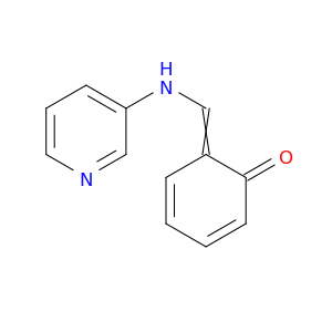 6-[(pyridin-3-ylamino)methylidene]cyclohexa-2,4-dien-1-one
