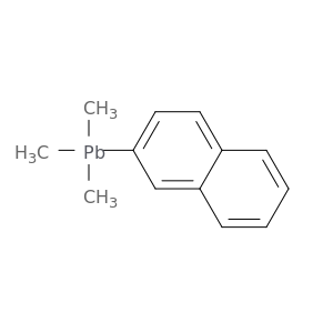 Plumbane, trimethyl-2-naphthalenyl-