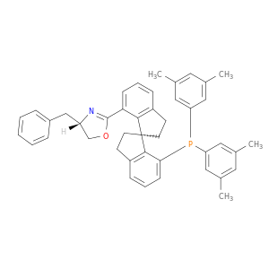 (S)-4-苄基-2-((S)-7'-(双(3,5-二甲基苯基)膦基)-2,2',3,3'-四氢-1,1'-螺二[茚]-7-基)-4,5-二氢恶唑