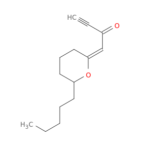 3-Butyn-2-one, 1-(tetrahydro-6-pentyl-2H-pyran-2-ylidene)-, (E)-