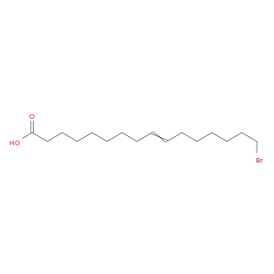 9-Hexadecenoic acid, 16-bromo-