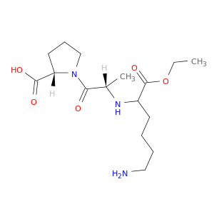 L-Proline, 1-[N-[5-amino-1-(ethoxycarbonyl)pentyl]alanyl]-, (S)-