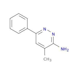 3-Pyridazinamine,4-methyl-6-phenyl-