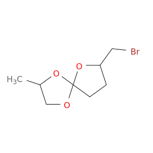 1,4,6-Trioxaspiro[4.4]nonane, 7-(bromomethyl)-3-methyl-