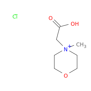 Morpholinium, 4-(carboxymethyl)-4-methyl-, chloride