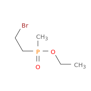Phosphinic acid, (2-bromoethyl)methyl-, ethyl ester
