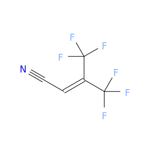 2-Butenenitrile, 4,4,4-trifluoro-3-(trifluoromethyl)-