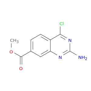 2-氨基-4-氯-8-硝基-7-喹唑啉甲酸甲酯