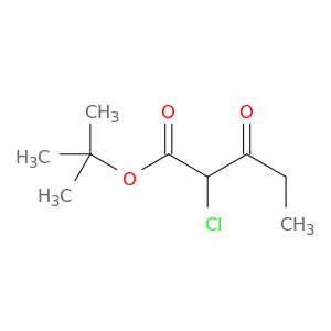 Pentanoic acid, 2-chloro-3-oxo-, 1,1-dimethylethyl ester