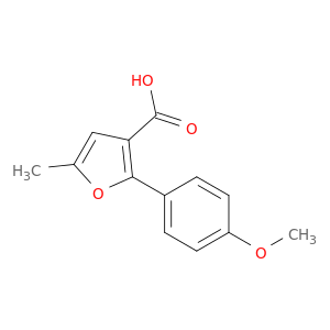 2-(4-methoxyphenyl)-5-methylfuran-3-carboxylic acid