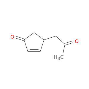 2-Cyclopenten-1-one, 4-(2-oxopropyl)-