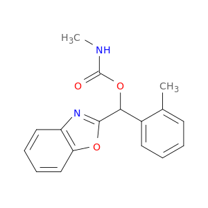 2-Benzoxazolemethanol, a-(2-methylphenyl)-,methylcarbamate (ester) (9CI)