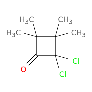 2,2-dichloro-3,3,4,4-tetramethyl-cyclobutan-1-one