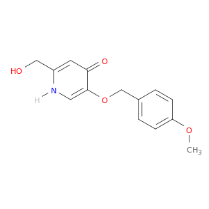 4(1H)-Pyridinone, 2-(hydroxymethyl)-5-[(4-methoxyphenyl)methoxy]-