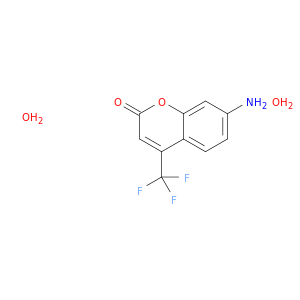 2H-1-Benzopyran-2-one, 7-amino-4-(trifluoromethyl)-, dihydrate