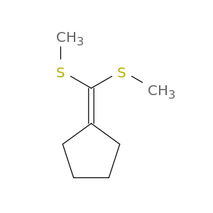 Cyclopentane, [bis(methylthio)methylene]-