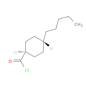 Cyclohexanecarbonyl chloride, 4-pentyl-, trans-