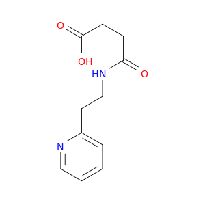 Butanoic acid, 4-oxo-4-[[2-(2-pyridinyl)ethyl]amino]-