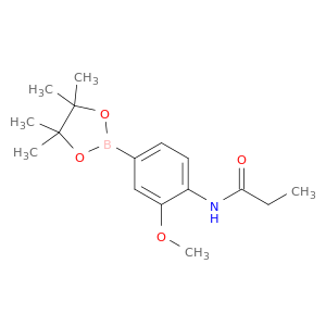 3-甲氧基-4-丙酰胺基苯硼酸频那醇酯