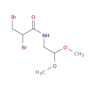 Propanamide, 2,3-dibromo-N-(2,2-dimethoxyethyl)-