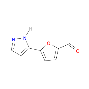 5-(1H-Pyrazol-5-yl)呋喃-2-甲醛