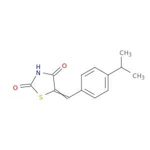 2,4-Thiazolidinedione, 5-[[4-(1-methylethyl)phenyl]methylene]-