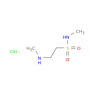 N-Methyl-2-(methylamino)ethanesulfonamide hydrochloride