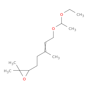 Oxirane, 3-[5-(1-ethoxyethoxy)-3-methyl-3-pentenyl]-2,2-dimethyl-