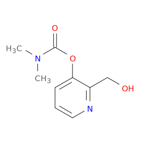 Carbamic acid, dimethyl-, 2-(hydroxymethyl)-3-pyridinyl ester
