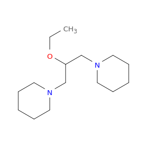 Piperidine, 1,1'-(2-ethoxy-1,3-propanediyl)bis-