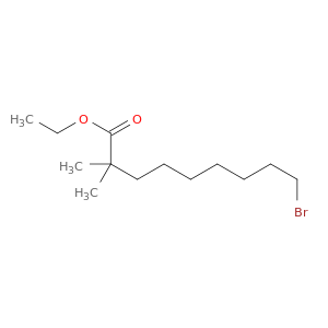 Nonanoic acid, 9-bromo-2,2-dimethyl-, ethyl ester