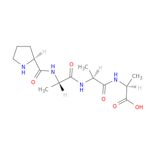 L-Alanine, N-[N-(N-L-prolyl-L-alanyl)-L-alanyl]-