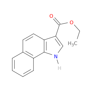 1H-Benz[g]indole-3-carboxylic acid, ethyl ester